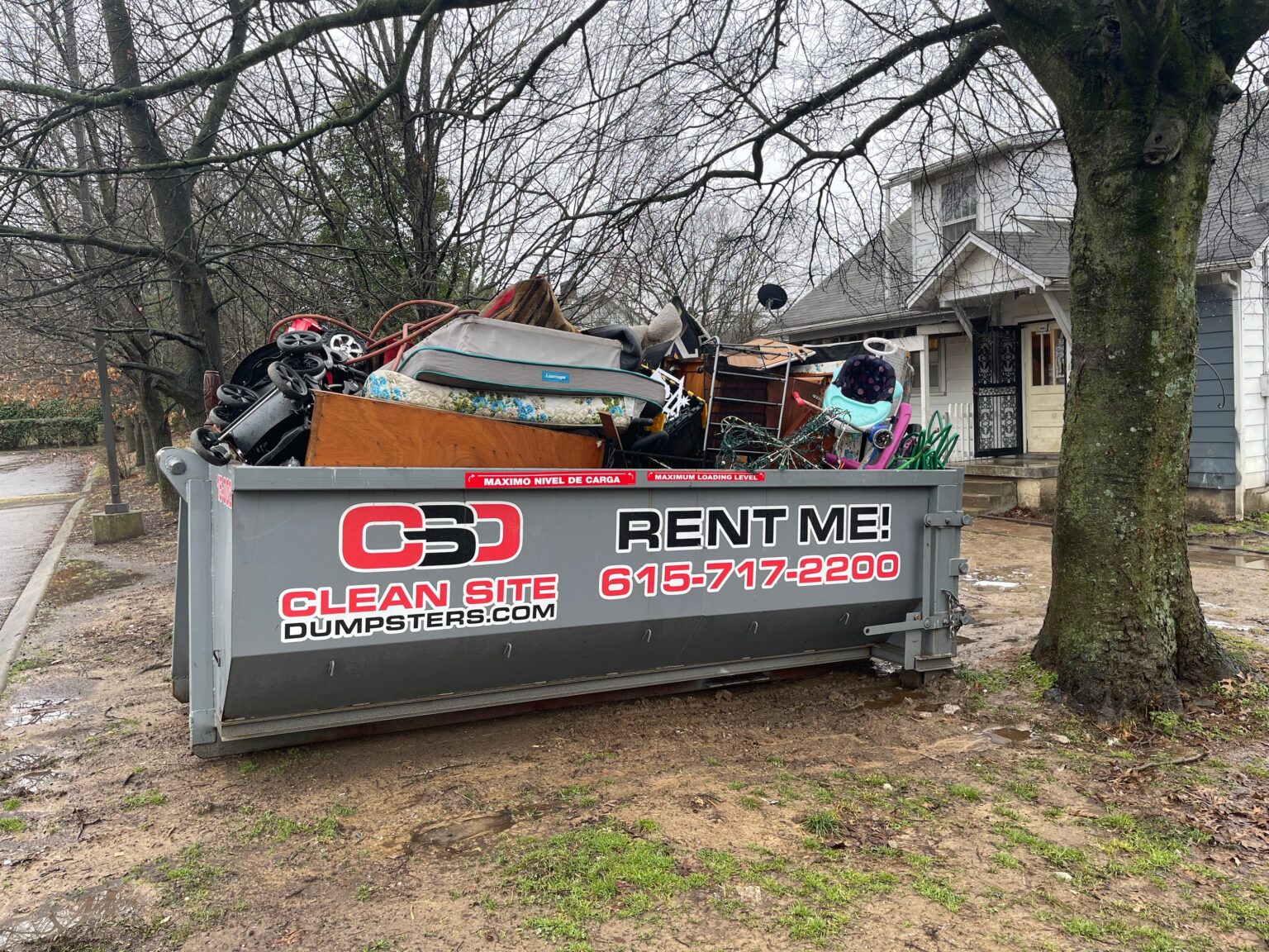 Residential Dumpster Rental Nashville, Franklin, Hendersonville